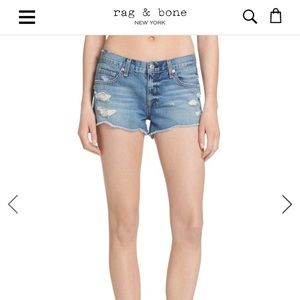 Rag and Bone Cut Off Shorts Size 25